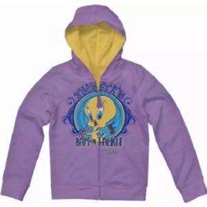 LOT of 3 Tweety Bird Hoodies for girls size L